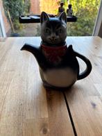 Antieke Carl Tielsch porseleinen theepot in de vorm van kat, Antiek en Kunst, Ophalen of Verzenden