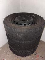 Kumho winterbanden op stalen Renault 15 inch velg, Auto-onderdelen, Banden en Velgen, Gebruikt, 15 inch, Banden en Velgen, Personenwagen