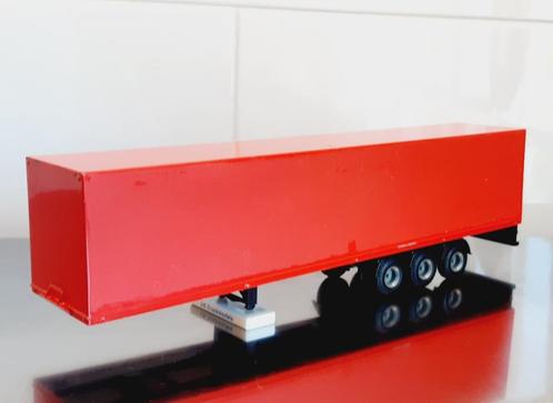 Lion Toys Kasten Oplegger, Hobby en Vrije tijd, Modelauto's | 1:50, Zo goed als nieuw, Bus of Vrachtwagen, Lion Toys, Ophalen of Verzenden