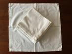 Riviera Maison Servetten - 12 stuks, Huis en Inrichting, Ophalen of Verzenden, Zo goed als nieuw, Wit, Overige typen