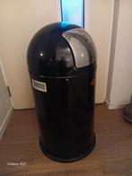 Wesco Push Master 38L - Zwart - In Prima Staat, Met pedaal, 50 tot 75 cm, Ophalen of Verzenden, Zo goed als nieuw