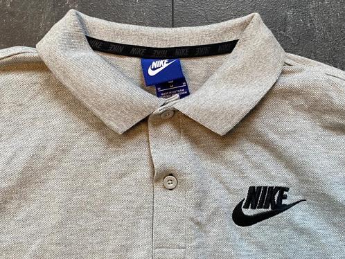 Zgan - grijze polo Nike M, Kleding | Heren, Polo's, Zo goed als nieuw, Maat 48/50 (M), Grijs, Ophalen of Verzenden