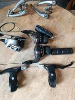 Shimano XT, SRAM X0, v brake remmen, derailleur shifters, Fietsen en Brommers, Fietsonderdelen, Ophalen of Verzenden, Mountainbike