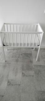 Mat Witte houten Babywieg  Europe Baby 83x43x80 (bxdxh), Ophalen, Zo goed als nieuw, Wieg