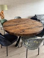 Ronde eetkamertafel, Huis en Inrichting, Tafels | Eettafels, Ophalen of Verzenden, Vijf personen of meer, Rond, 100 tot 150 cm