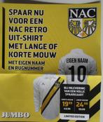 ALLERLAATSTE KANS OM EEN NAC RETRO UIT-SHIRT TE BESTELLEN., Jumbo, Ophalen of Verzenden