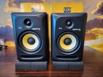 Nette KRK Rokit 6 G3 actieve studiomonitoren 2 stuks, Zo goed als nieuw, 120 watt of meer, Front, Rear of Stereo speakers, Ophalen