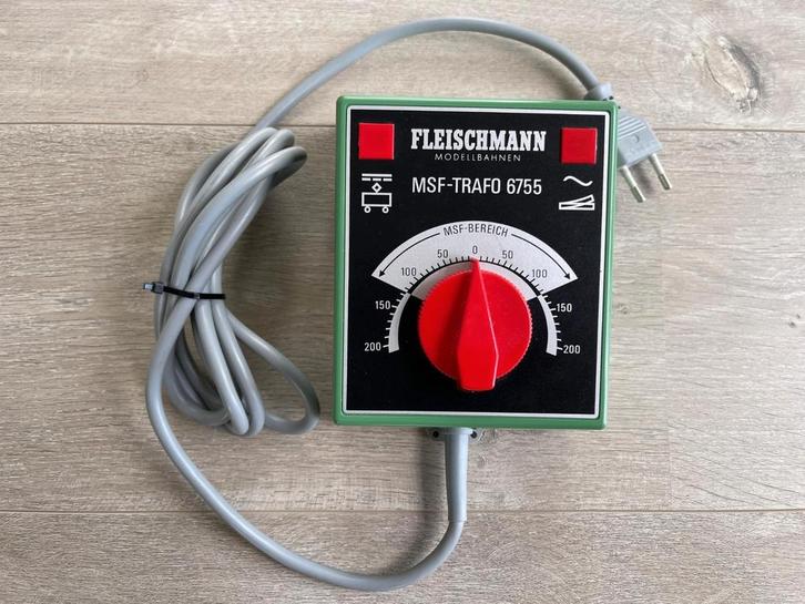 Nieuwe Fleischmann transformator MSF-TRAFO 6755, Hobby en Vrije tijd, Modeltreinen | N-Spoor, Nieuw, Transformator of Voeding