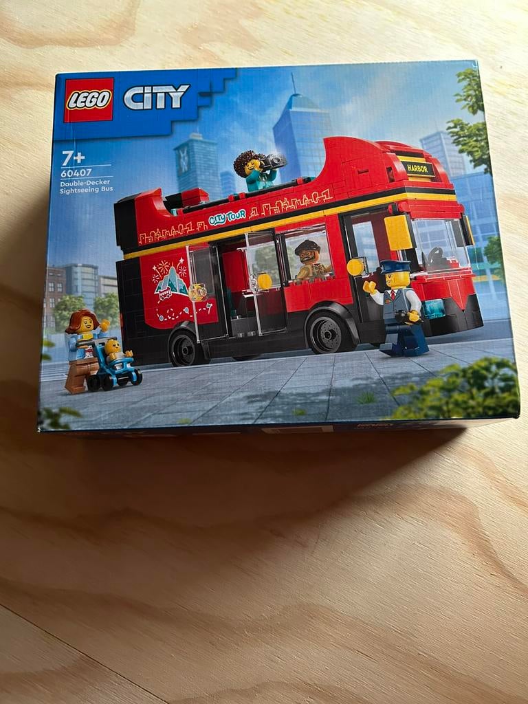 LEGO 60407 sightseeing dubbeldekker bus NIEUW, Kinderen en Baby's, Speelgoed | Duplo en Lego, Ophalen of Verzenden, Nieuw, Complete set
