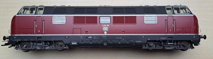 Trix 22712 V200.1 DB GELIJKSTROOM, Hobby en Vrije tijd, Modeltreinen | H0, Gebruikt, Locomotief, Gelijkstroom, Trix, Ophalen of Verzenden