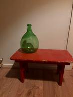 Antieke Franse bijzettafel - Romy Boomsma stijl, Ophalen of Verzenden, Gebruikt, Hout