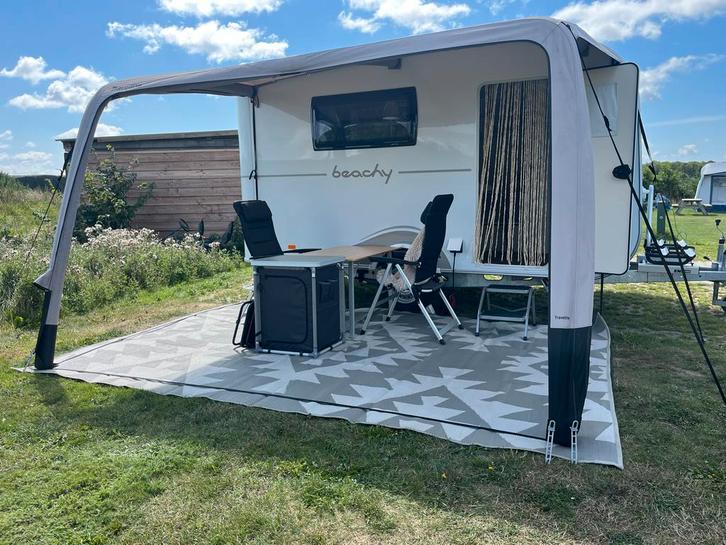 Travellife opblaasbare voortent incl. zijwanden, Caravans en Kamperen, Voortenten en Luifels, Zo goed als nieuw, Overige merken