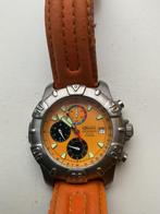 Rodania Titanium Chronograph 10ATM Oranje, Ophalen of Verzenden, Zo goed als nieuw, Jongen of Meisje