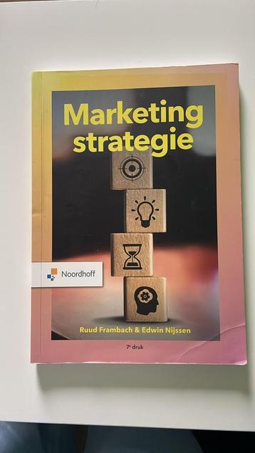Marketing strategie, Ruud Frambach & Edwin Nijssen beschikbaar voor biedingen
