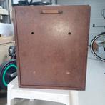 Zangkast met vervoerkist 4 vogels., Dieren en Toebehoren, Ophalen, Gebruikt, Hout, Vogelkooi