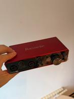 Scarlet focusrite, Computers en Software, Geluidskaarten, Ophalen of Verzenden, Zo goed als nieuw