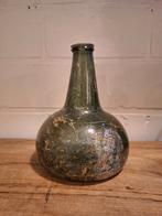 Antieke Kattenkop Fles - 17e Eeuw, Ophalen of Verzenden