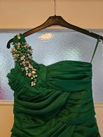 Prachtige groene jurk, Kleding | Dames, Ophalen of Verzenden, Zo goed als nieuw, Maat 36 (S)