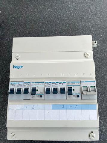 Hager Groepenkast 12 Modules beschikbaar voor biedingen
