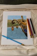 Digitale kunstprint – Sirocco (Efteling), Ophalen of Verzenden