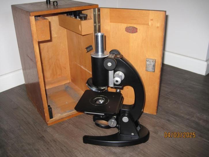 Zeiss Winkel microscoop, Audio, Tv en Foto, Optische apparatuur | Microscopen, Gebruikt, Biologische microscoop, Minder dan 400x