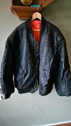 Vintage industries jacket flyers man nieuw staat mt XL zwart, Zwart, Maat 56/58 (XL), Ophalen of Verzenden, Zo goed als nieuw