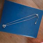 Swarovski zilveren ketting met hanger hart nieuw, Met hanger, Nieuw, Ophalen of Verzenden, Zilver