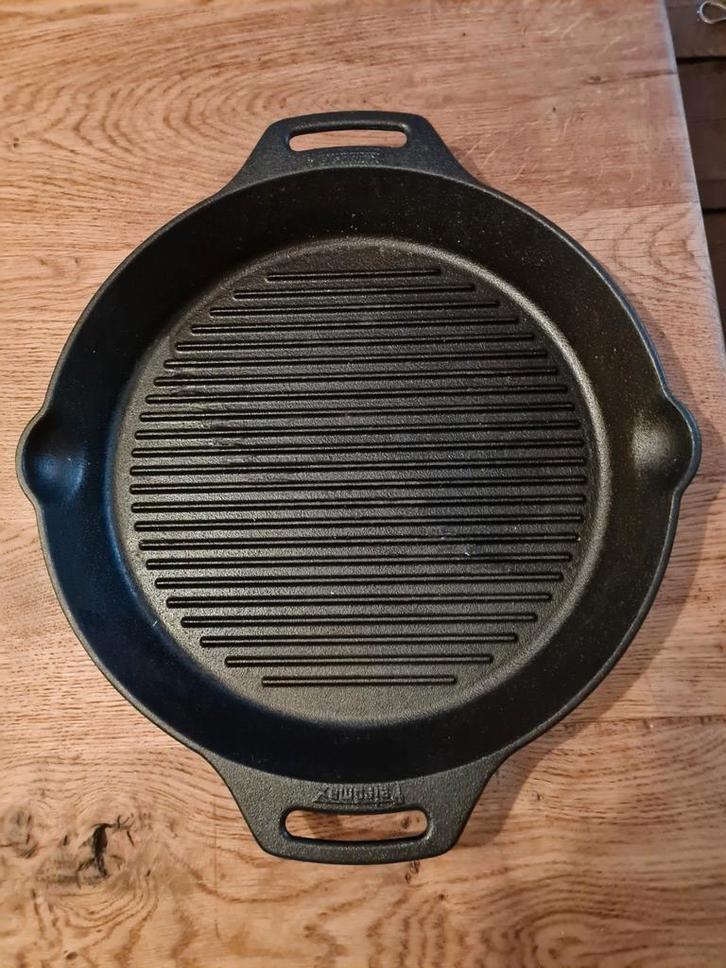 Petromax Gietijzeren Pan 30 cm, Huis en Inrichting, Keuken | Potten en Pannen, Ophalen