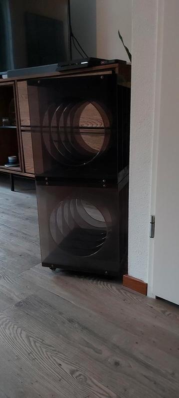 Lp kast, platenspelerkast, vinyl platenkast, platenstandaard beschikbaar voor biedingen