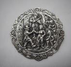 Zilveren royale broche van Hooikaas nr.1236, 4 tot 7 cm, Verzenden, Zo goed als nieuw, Zilver