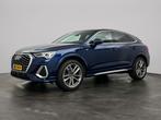 Audi Q3 Sportback 45 TFSI e | S Edition | B&O | Matrix | 360, Blauw, Leder en Stof, USB, Hybride Elektrisch/Benzine