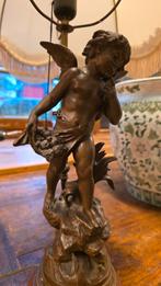 Antiek engelen beeld lamp, Antiek en Kunst, Antiek | Lampen, Ophalen