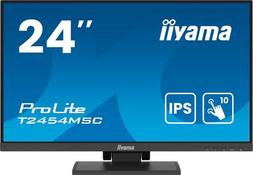 iiyama T2454MSC – 24 inch Full HD Touchscreen Monitor, Computers en Software, Monitoren, Zo goed als nieuw, DisplayPort, DVI, HDMI