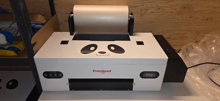DTF printer met oven, Computers en Software, Printers, Zo goed als nieuw, Printer, Inkjetprinter, Kleur printen, Ophalen