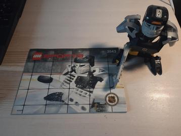 3543 LEGO Sports Hockey Slammer Goalie (2003) beschikbaar voor biedingen