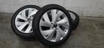 17" VW Golf 5 6 7 8 originele velgen winterbanden Pirelli, Gebruikt, Banden en Velgen, 17 inch, V