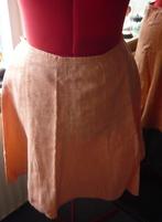 Vintage oranje A-style ongevoerde rok 44, Kleding | Dames, Rokken, Maat 42/44 (L), Oranje, Ophalen of Verzenden, Zo goed als nieuw
