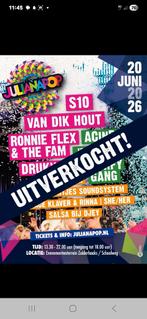 Julianapop tickets, Tickets en Kaartjes, Drie personen of meer