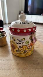 Blond amsterdam pasta pot voorraad pot, Huis en Inrichting, Ophalen of Verzenden, Zo goed als nieuw, Overige materialen, Pot, Bus of Blik