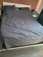Twee persoon bed, Huis en Inrichting, Slaapkamer | Bedden, Ophalen, Gebruikt, Eenpersoons, Wit