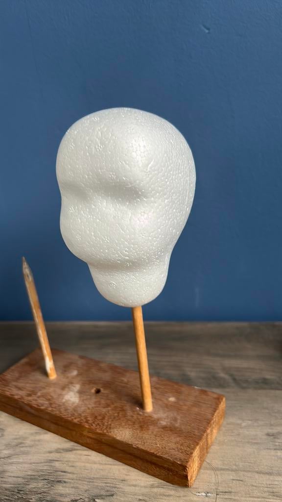 Poppenkopje piepschuim, Ophalen of Verzenden, Nieuw, Pop