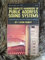 Geluidstechniek Public Addres sound system geluid P.A., Ophalen of Verzenden, Gelezen