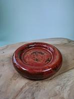 Handgemaakt keramiek donutbord/ kaarsenbord koper, Ophalen of Verzenden, Nieuw, Minder dan 25 cm