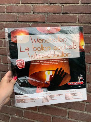 Wensballon (nieuw) beschikbaar voor biedingen