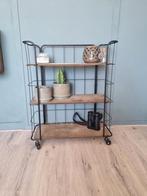 Mooie bakkerskast / trolley 78x64x28, Ophalen, Met plank(en), Gebruikt, Minder dan 150 cm