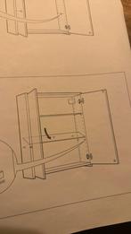 Lillangen spiegel badkamerkastje, Overige typen, Nieuw, Minder dan 100 cm, 25 tot 50 cm