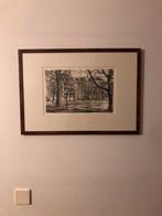 Ets water aan de korte Vijverberg Den Haag, Ophalen