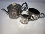 Silverplated koffie/theeset, Antiek en Kunst, Ophalen of Verzenden, Zilver