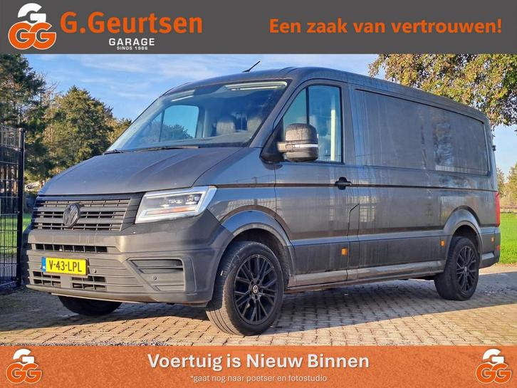 Volkswagen Crafter 35 2.0 TDI L3H2, Standkachel, Bijrijdersb, Auto's, Bestelauto's, Bedrijf, Te koop, ABS, Achteruitrijcamera