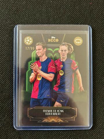 Frenkie de Jong en Keira Walsh /99 FC Barcelona beschikbaar voor biedingen